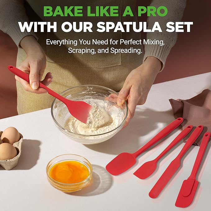 NutriChef 23-Piece Baking Utensil Collection with Measuring Tools, Silicone Mats, Spatulas, Whisk & Oven Mitts - Complete Kitchen Utensils Set and Baking Tool Set Suitable for Home Bakers