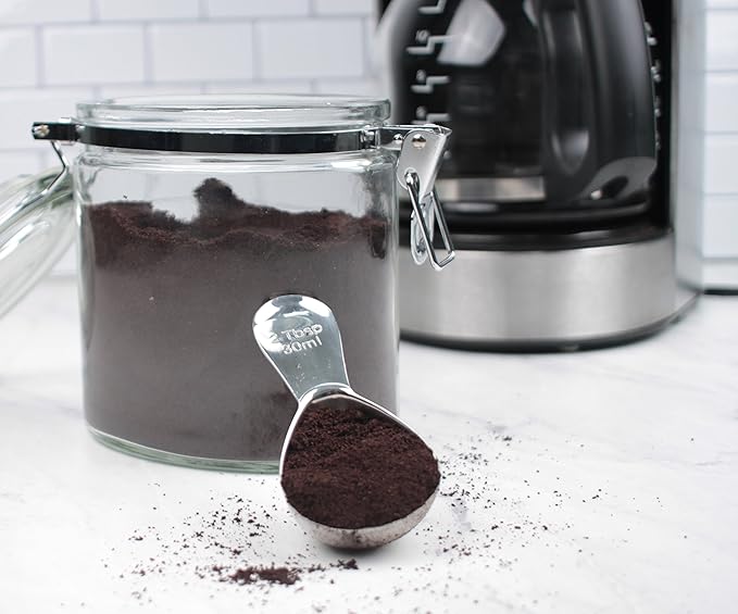 RSVP International Coffee Scoop Collection, 2-Tablespoon, Compact, Stainless Steel