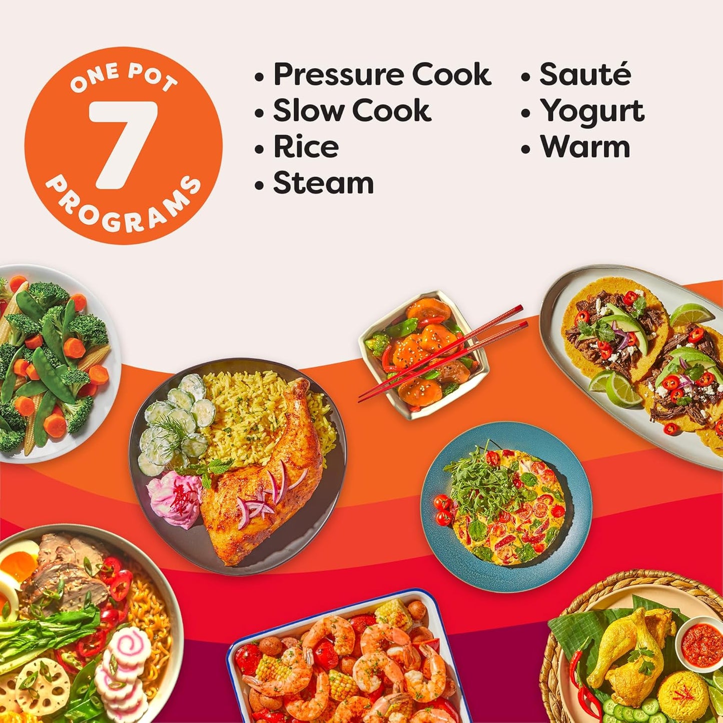 Instant Pot Duo 7-in-1 Mini Electric Pressure Cooker, Slow Rice Cooker, Steamer, Sauté, Yogurt Maker, Warmer & Sterilizer, Includes Free App with over 1900 Recipes, Stainless Steel, 3 Quart