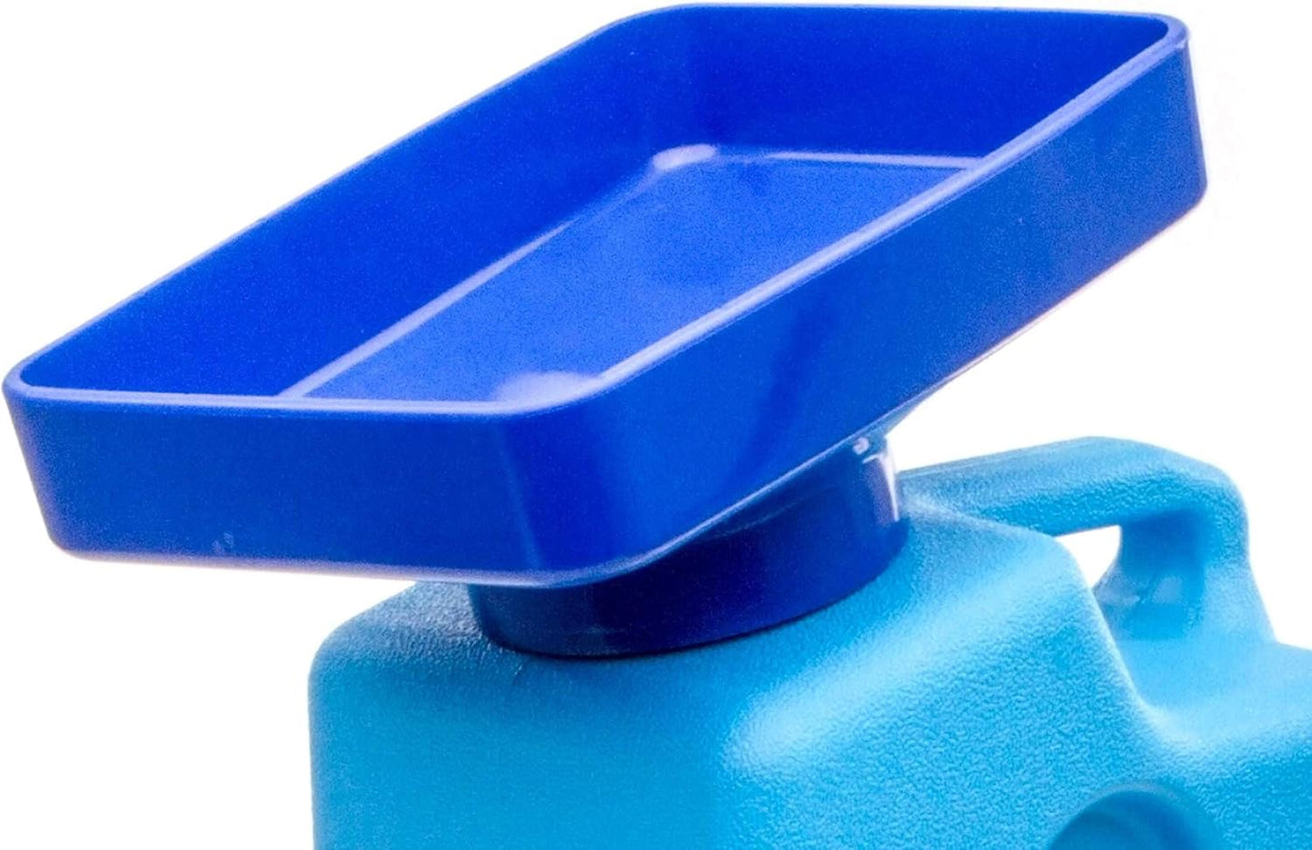 Sagan Life AquaFunnel BPA Free Funnel Makes AquaBrick Food Storage and Emergency Water Storage Stackable Containers Easy to Fill, Dimensions: 9" L x 6.5" W x 3.25" H (Also Works w/WaterBrick Systems)