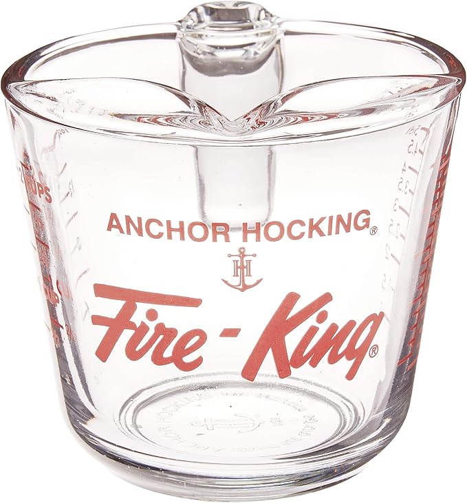 Anchor Hocking Fire-king 16 Oz Glass Measuring Cup