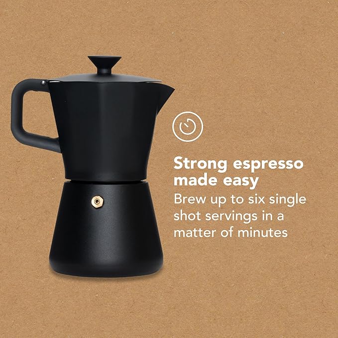 MiiR New Standard Moka Pot, 10oz - Durable Coffee Maker for Rich Espresso Strength Brew