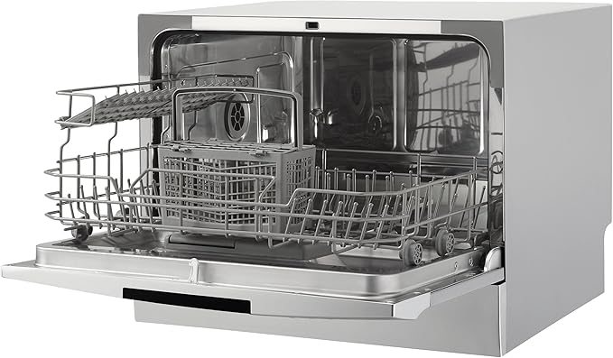 Danby DDW631SDB Countertop Dishwasher, Stainless Steel