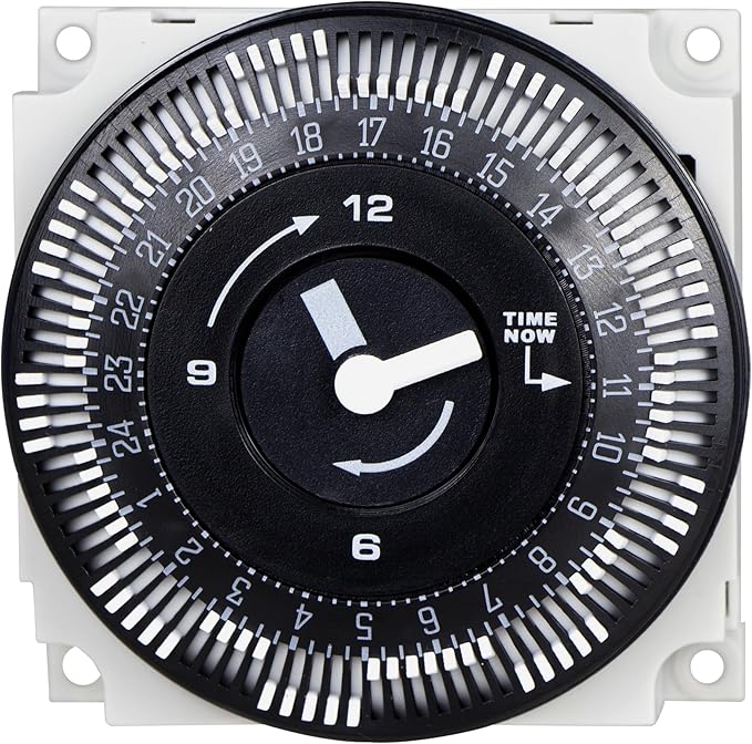 KERDE TJ01-G 24-Hour Merchnicl Timer 120V,DIY 15 Minutes on/Off Switch
