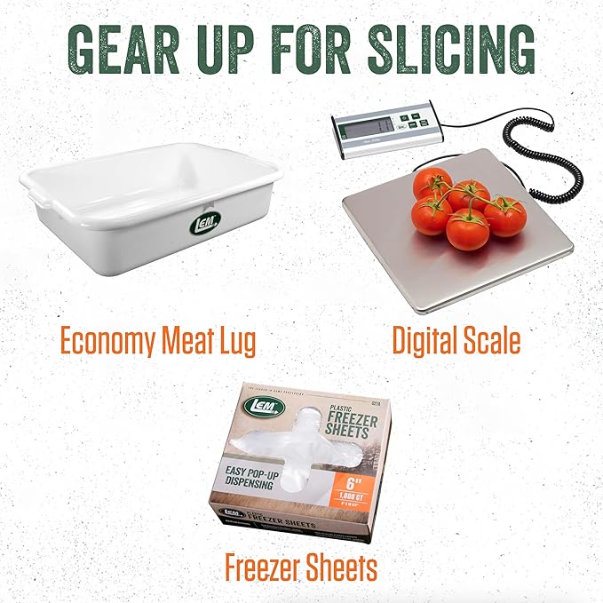 LEM Mighty Bite 8.5" Meat Slicer