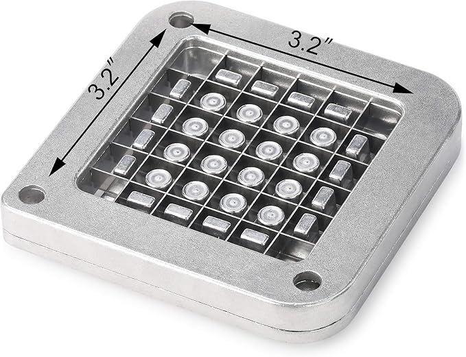 New Star Food Service 42313 Commercial Restaurant French Fry Cutter with Suction Feet, 1/2-Inch