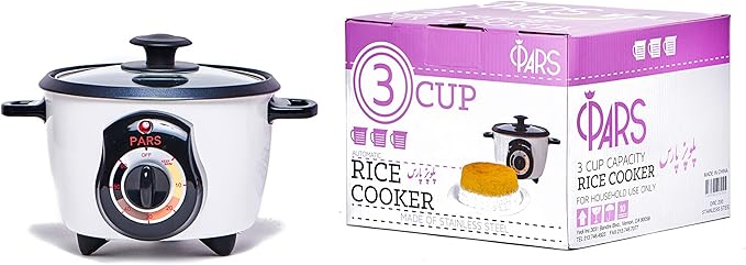 Pars 3 Cup Automatic Rice Cooker