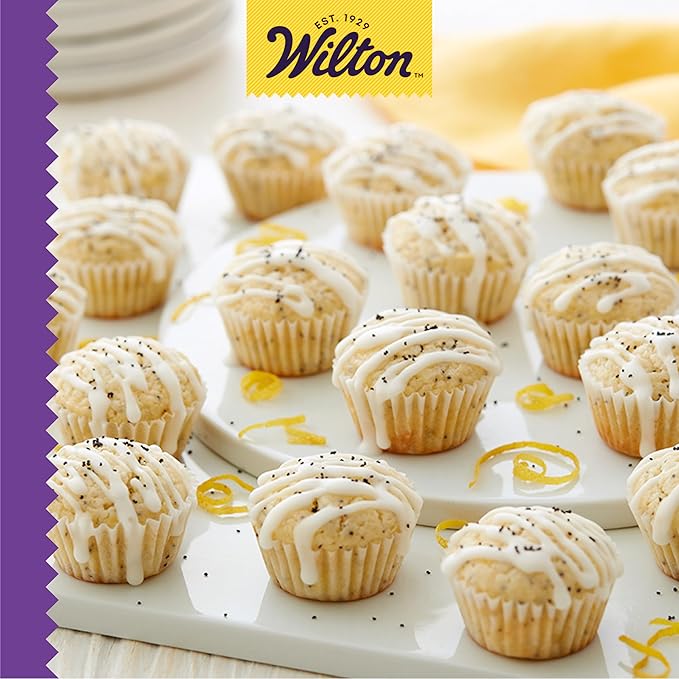 Wilton Perfect Results Non-Stick Mega Mini Muffin Pan, 48-Cup Cupcake Pan, Steel
