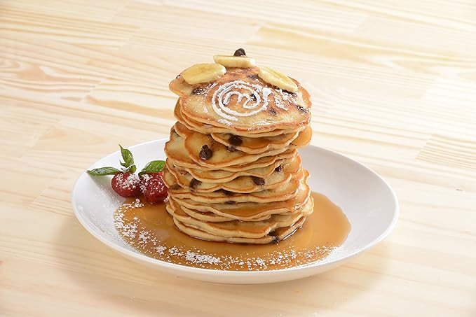 MasterChef Junior Breakfast Cooking Set- 6 Pc Kit w Real Cooking Tools for Kids & Recipes- Includes Spatula, Mixing Bowl, Whisk, Egg Cup, Juicer- Make Pancakes, Crepes & More- Fun Breakfast Essentials