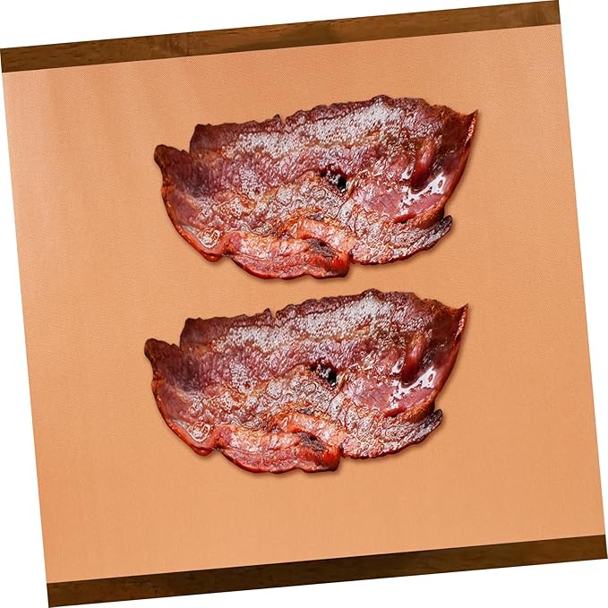 Toddmomy 4pcs Nonstick Oven Liners for Baking Reusable Grill Mats for Electric Ovens for Air Fryers Barbecues Material Easy to Clean
