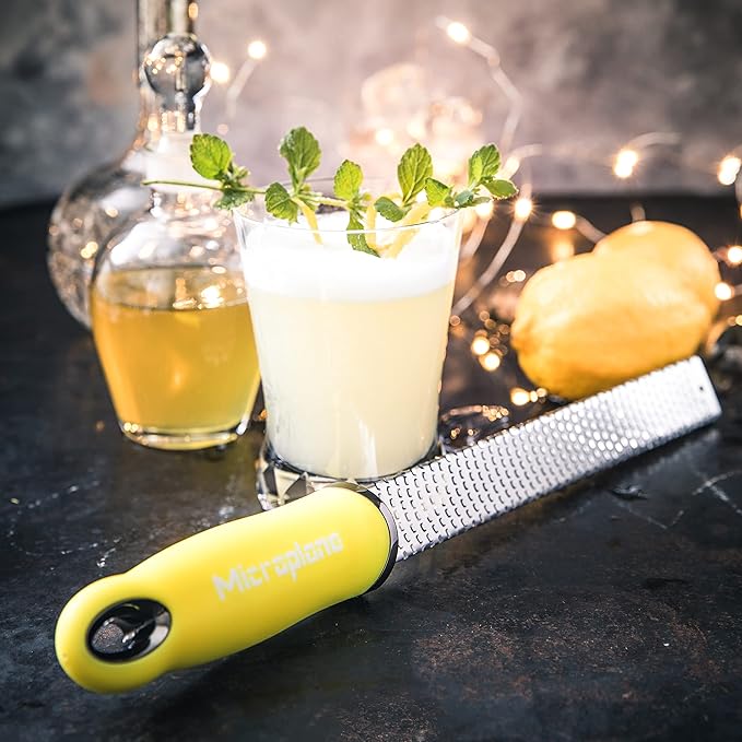 Microplane Premium Classic Citrus Zester and Cheese Grater - Neon Yellow