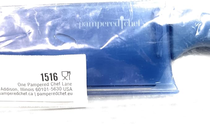 PAMPERED CHEF New model. #1516 CHEF'S COLOR COATED KITCHEN KNIFE
