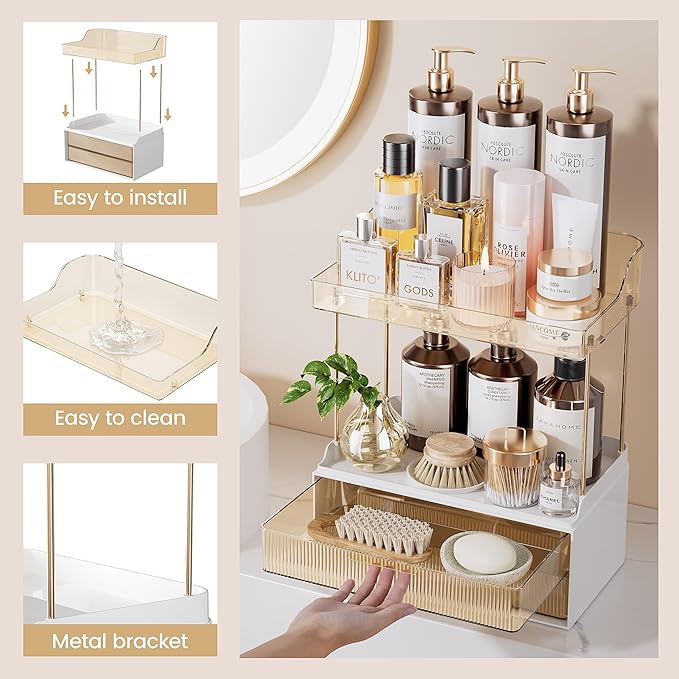 Delamu Bathroom Organizers
