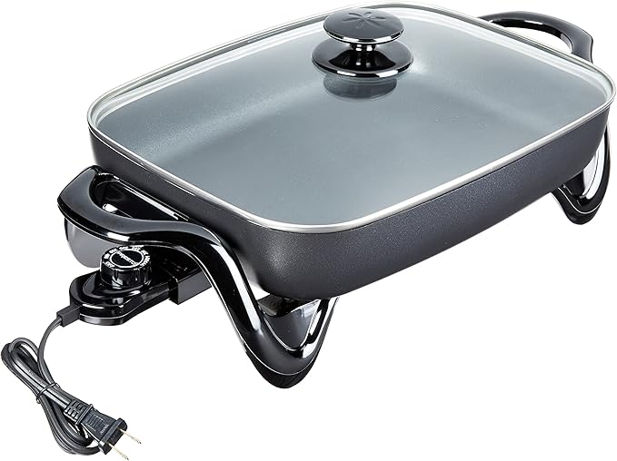 Presto 22-Inch Electric Griddle + Skillet Bundle