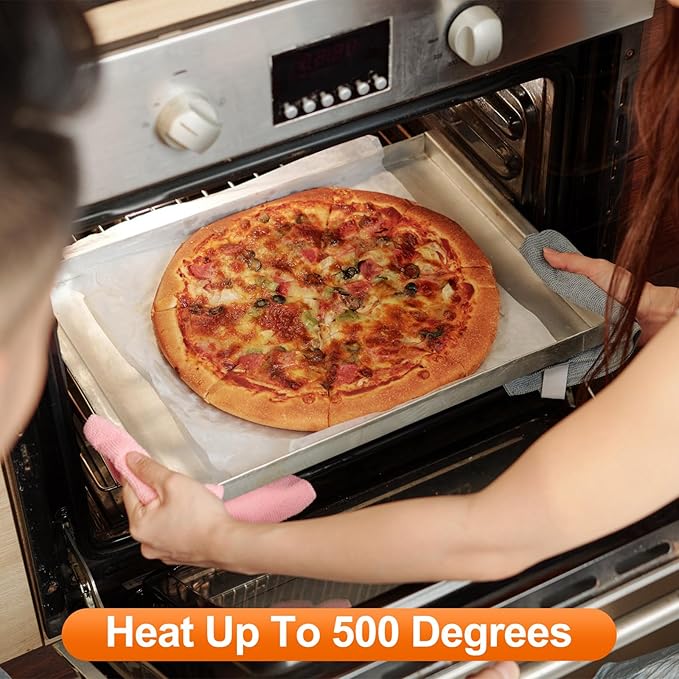 uxcell 11.8IN x 9.8FT Silicone Baking Mat Rolls, Heat Resistant Baking Mats, Non-Stick Pastry Mats, Non-Slip Countertop Mats, Refrigerator Liners Beige