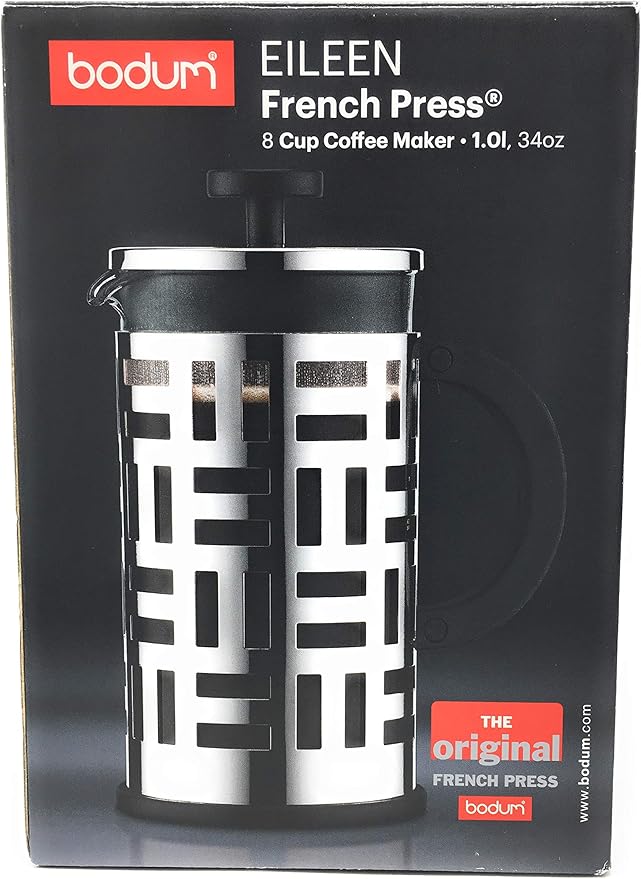 Bodum 8 Cup Eileen Coffee Maker, 34 oz, Copper