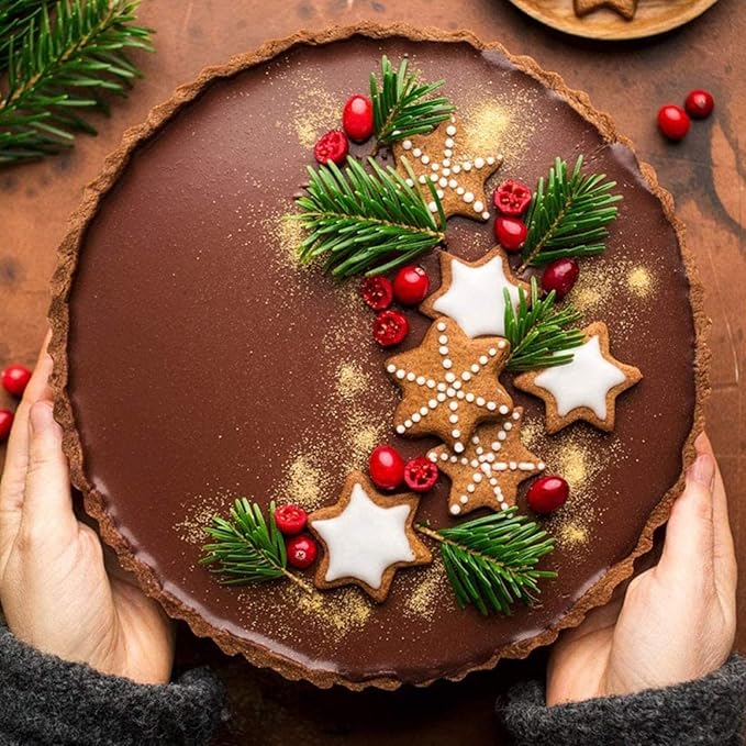 Cake Tin， Non-Stick Cake Mould, Baking Tools Baking Mold,Cake Mould,Baking Baking Tray Metal Nonstick Pans Carbon Steel Cake Pie Mold Removable Bottom Tart Quiche Pan Oven Baking Tray Dish Bakeware 1P