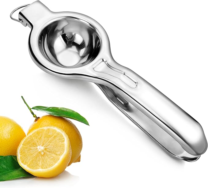 New Star Foodservice 43280 Stainless Steel Lemon Squeezer