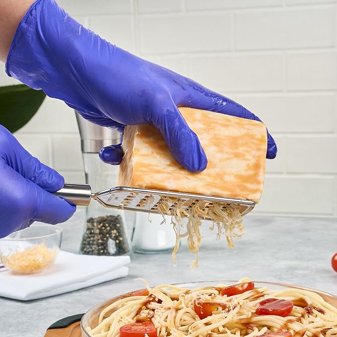 Restaurantware-German Standard Coarse Handheld Graters, 24 Flat Cheese Graters - Dishwashable, Durable, Stainless Steel Food Grater With Handle, Suitable For Potato, Carrot, Hard Cheese, And, More