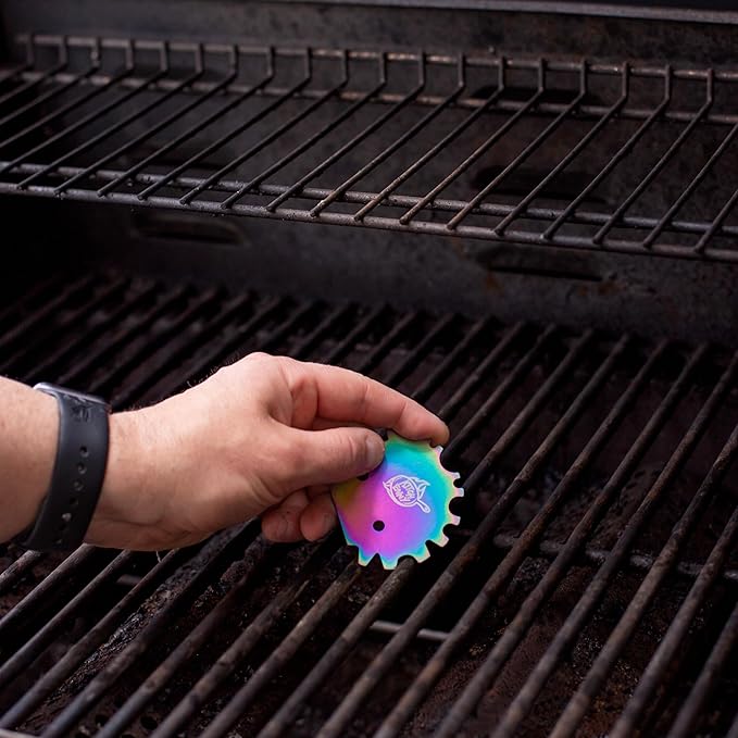 Bristle-Free Grill Scraper Gadget for Dads Who Like Grilling and Have Everything