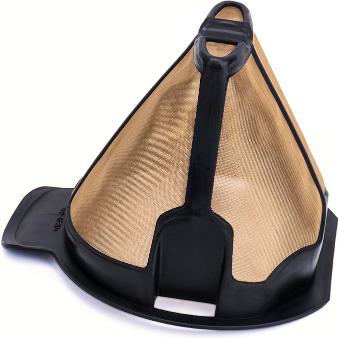 Reusable Coffee Filter Replacement For Ninja CM401 CM300 CM305 CP301 CP307 Coffee Maker Filter Basket, Permanent Cone Filter