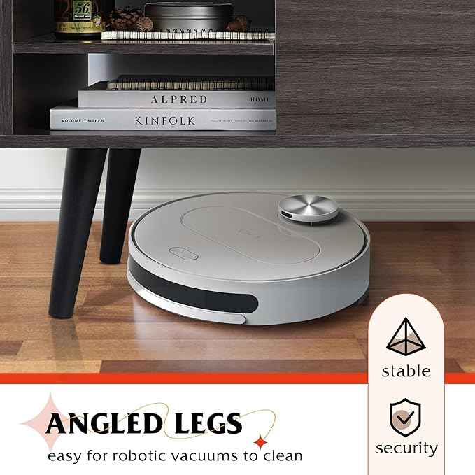 WLIVE Lift Top Coffee Table for Living Room, Small Coffee Table with Storage, Adjustable Shelf and Storage Compartment, Mid Century Modern Living Room Table, Wood, Grey
