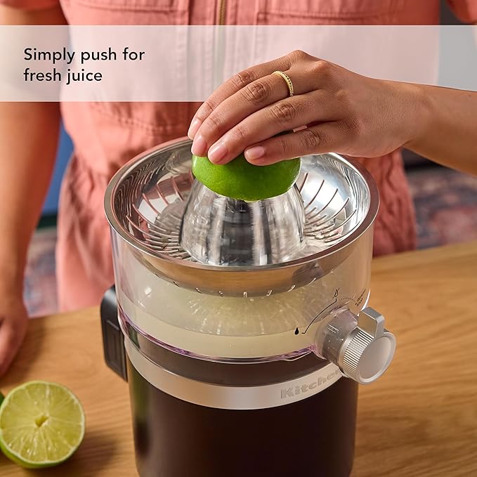 KitchenAid Go Cordless Citrus Juicer - battery sold separately, KCJR160, Black Matte