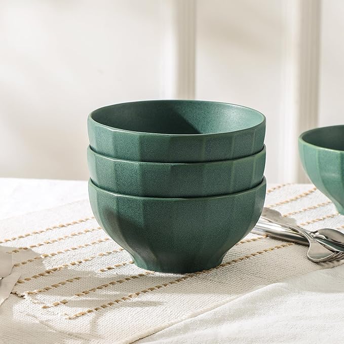 Stone Lain Rio 12-Piece Dinnerware Set Stoneware, Green