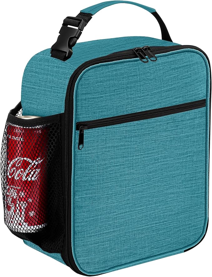 ZM-YOUTOO Lunch Box for Men - Reusable Lunch Bag Men Adult Women- Insulated Small LunchBox (Azure)