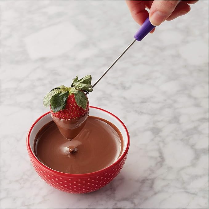 Wilton Candy Melts Candy Dipping Tool Set, Ideal for Strawberries, Cake Pops, Pretzels or Marshmallows, Includes 3-Prong Fork, Cradling Spoon and Spear, Tools Only, Candy Melts Not Included