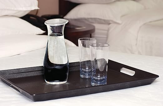Carlisle FoodService Products CFS 7090107 Cascata Carafe Juice Jar Beverage Decanter Only, Plastic.50 L, Clear (Pack of 12)
