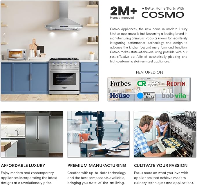 COSMO COS-DIS6502 24 in. Dishwasher in Fingerprint Resistant Stainless Steel with Stainless Steel Tub
