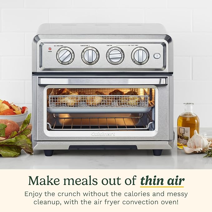 1800 Watt Stainless Steel Air Fryer/Convection Toaster Oven