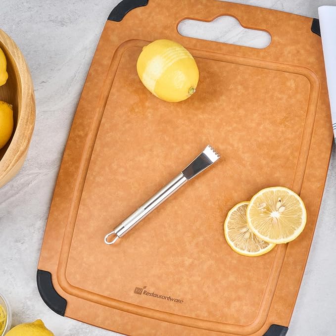 Restaurantware-German Standard Lemon Zesters, 6 Handheld Fine Graters - Dishwashable, Durable, Stainless Steel Citrus Graters With Handles, Suitable For Zesting Citrus Fruits, Finely Grating Cheese