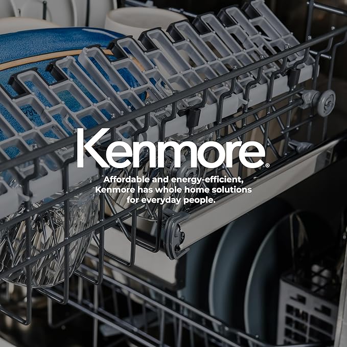 Kenmore 22-14592 24" Built-In Dishwasher - UltraWash, SmartWash, Sanitize Rinse, SmartDry and Leak Detection - 14 Place Settings - 51 DBA - ENERGY STAR Certified - 24" - White