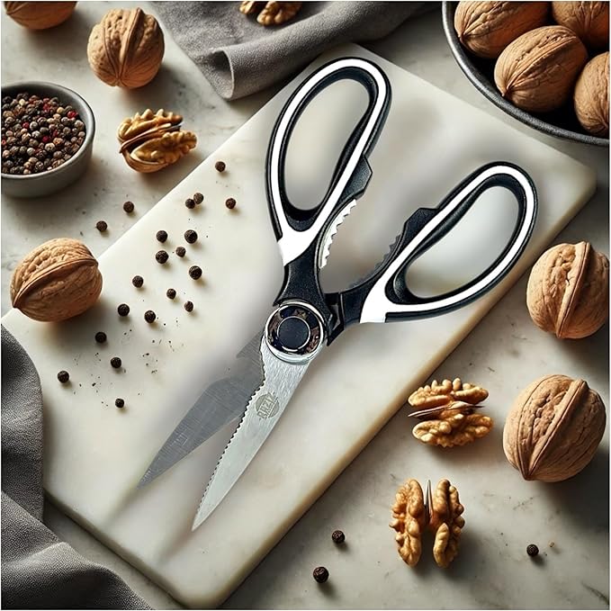 RAZIZ Kitchen Shears – Stainless Scissors, Heavy-Duty & Multiuse