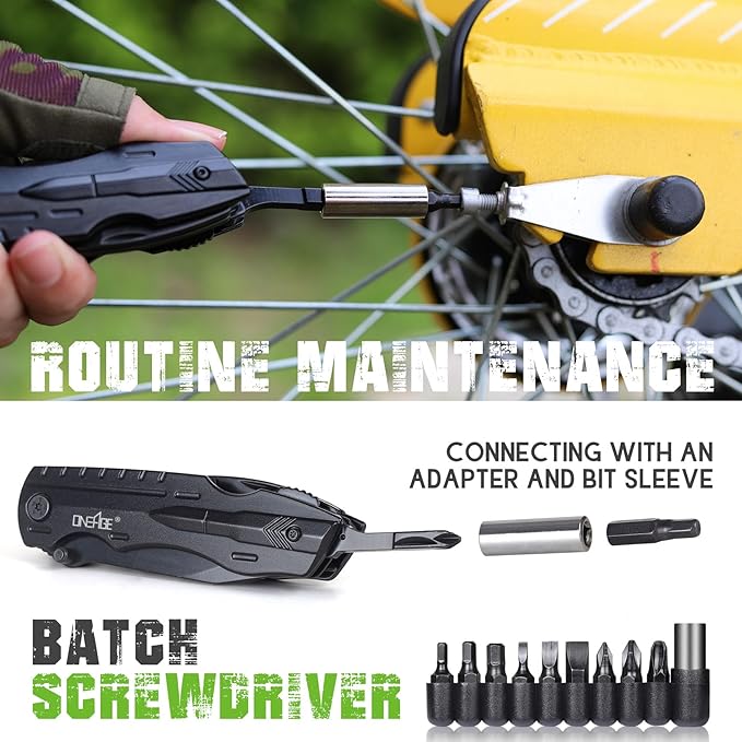 Gifts for Men Dad Him, Birthday Gifts for Man Husband Guy, Multitool Pocket Knife, Groomsmen Gift, Stocking Stuffers for Men, Christmas Fathers Day Mens Gift, Hunting Camping Knives for Outdoor