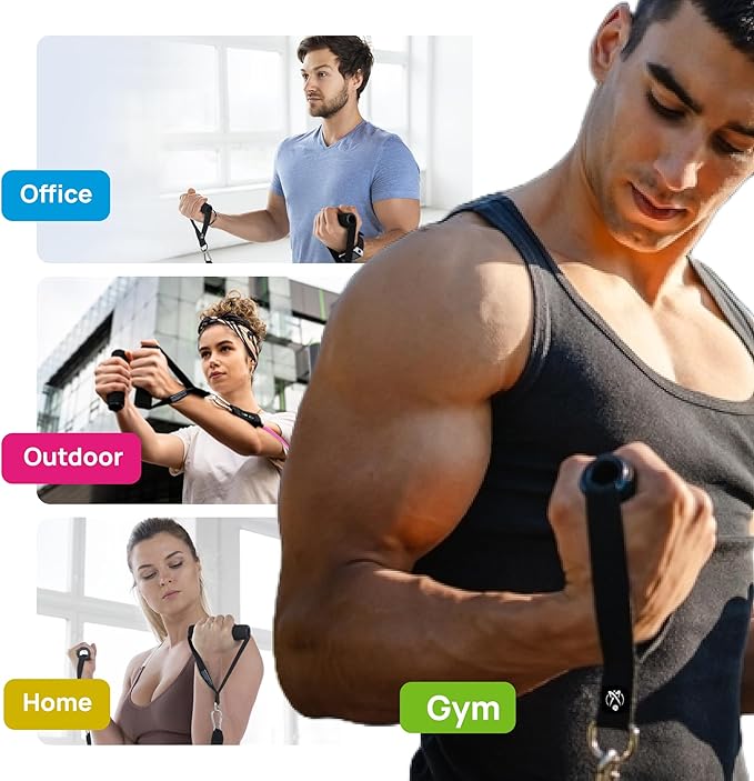 INEVIFIT Strength & Nutrition Bundle, Digital Kitchen Scale & 150 LBS Resistance Band Set for Home Workouts & Meal Prep