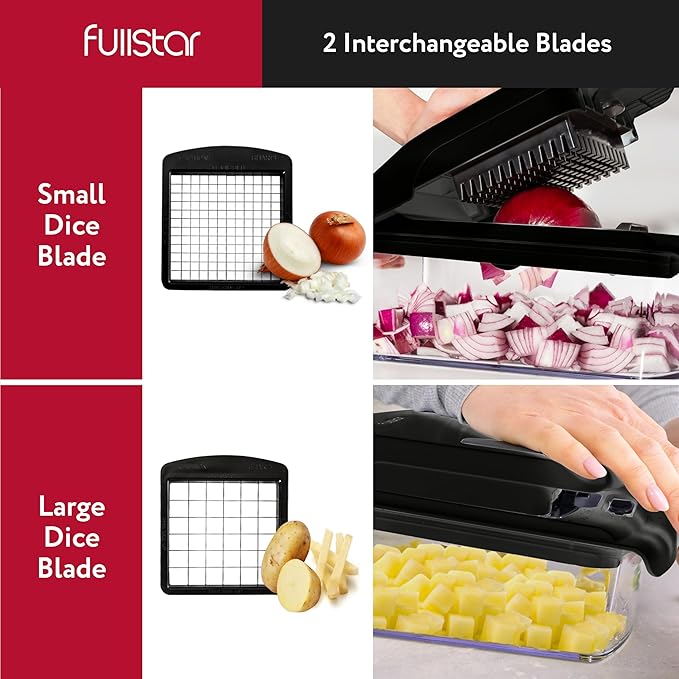fullstar 2 in 1 Black Chopper And Blade Replacement
