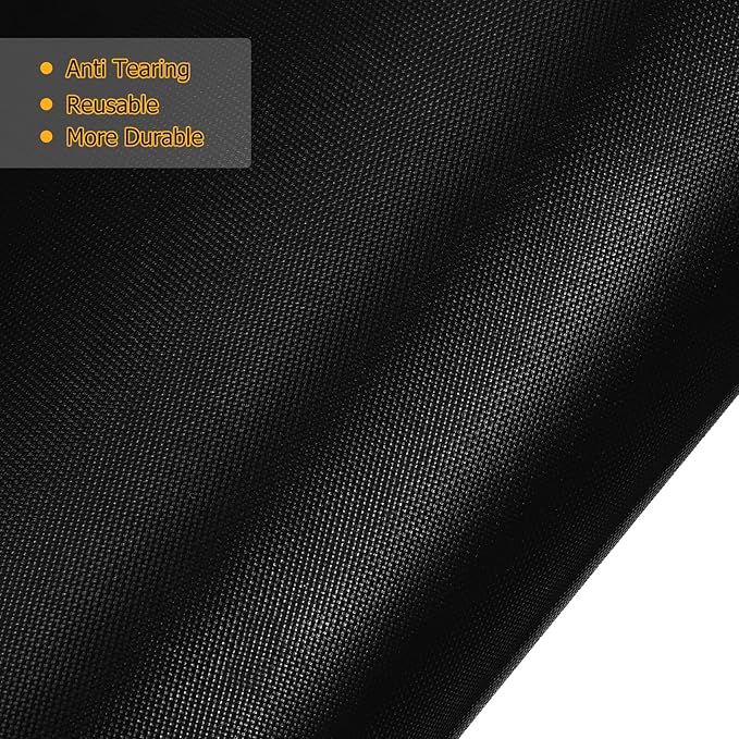 9pcs Non-stick Oven Liners Grill Baking Mats 60x40cm Heat Resistant Reusable Roaster Liners for Air Fryer and Oven Bottom Protection