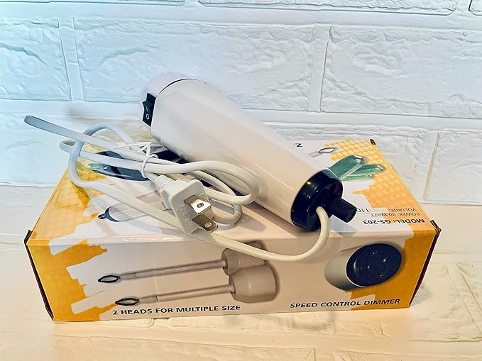 Electric 110 Volt Professional, Heavy-duty, zucchini corer, vegetable corer/drill, White