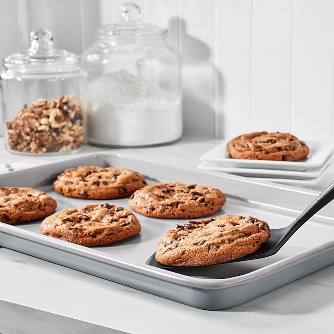 Cuisinart Chef's Classic Ceramic 15" Baking Sheet - Gorgeous Grey