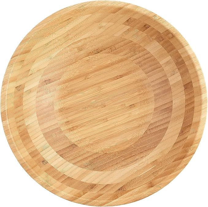 Lipper International Bamboo Salad Bowl with Salad Servers