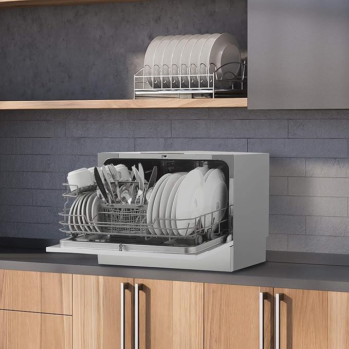 Danby DDW631SDB Countertop Dishwasher, Stainless Steel