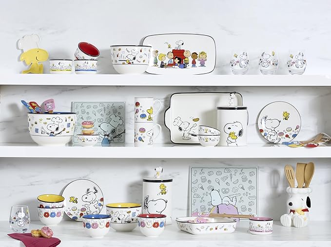 Lenox 897577 Chef Snoopy Figural Cookie Jar