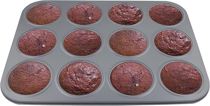 Fox Run Non-Stick Baking Pan, Whoopie Pie Pan, 12 Cup Muffin Top Pan