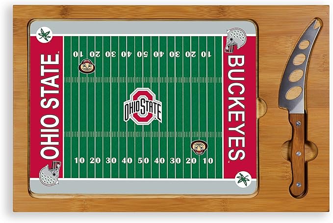 Picnic Time 3 Piece Ohio State Icon Cheese Set
