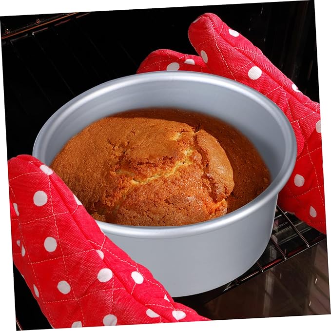 1set Round Cake Detachable Bottom Baking Liners for Baking Cakes Restaurants Bakeries Non-stick for