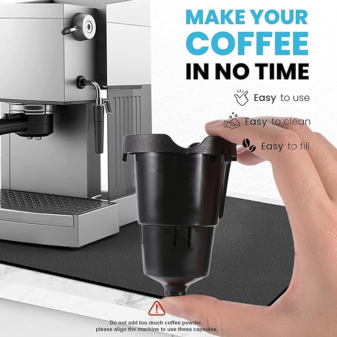 SKYPIA Replacement for K Cup Pod Holder Part with Exit Needle - Reusable Coffee Filter Holder for My K-Cup, Coffee Makers Accessory (Single Pack)