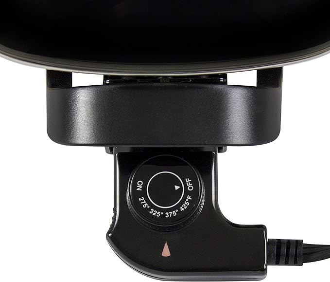 NESCO ES-08, Electric Skillet, Black, 8 inch, 800 watts